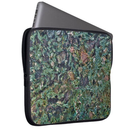 Granit Stone Muster Laptop Sleeve (Vorne Rechts)