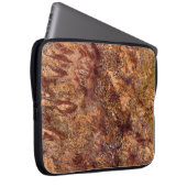 Granit Stone Muster Laptop Sleeve (Vorne Rechts)
