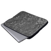 Granit Stone Muster Laptop Sleeve (Vorne Knopf)