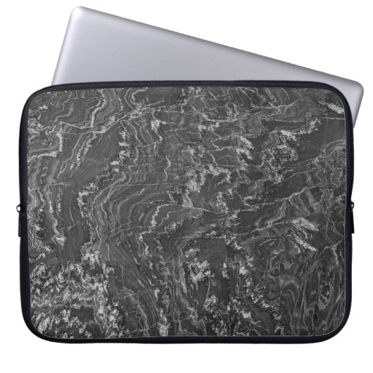 Granit Stone Muster Laptop Sleeve (Vorderseite)