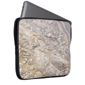 Granit Stone Muster Laptop Sleeve (Vorne Rechts)