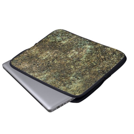 Granit Stone Muster Laptop Sleeve (Vorne Knopf)