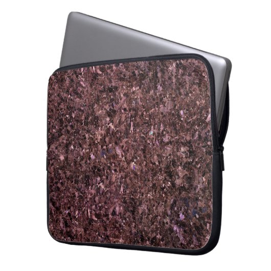 Granit Stone Muster Laptop Sleeve (Vorderseite Links)