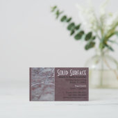 Granit-und Marmor-Visitenkarte Visitenkarte (Stehend Vorderseite)