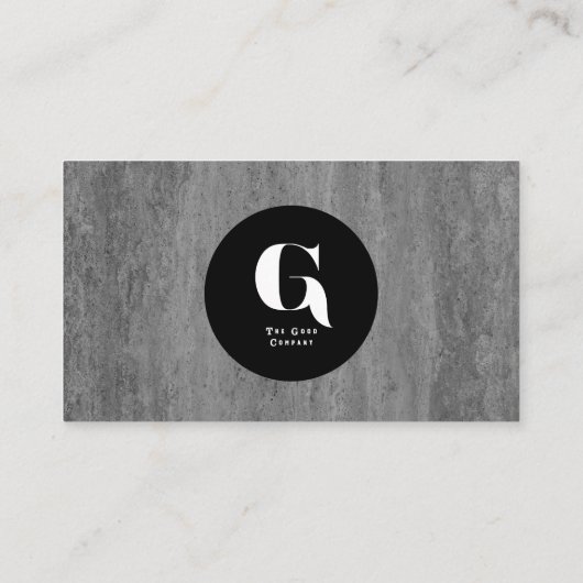 Granit Visitenkarte (Rückseite)