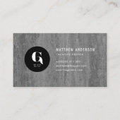 Granit Visitenkarte (Vorderseite)
