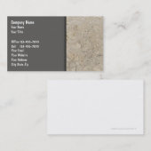 Granit-Visitenkarten Visitenkarte (Vorne/Hinten)