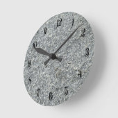 Granitbeschaffenheit Runde Wanduhr (Winkel)
