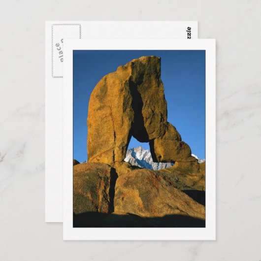 "Granitbogen" Postkarte (Vorne/Hinten)