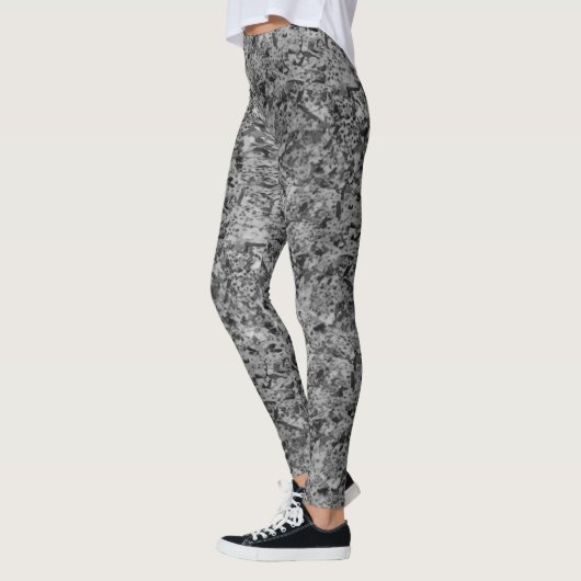 Granite Abstrakt Stone Marbour Muster Leggings (Links)
