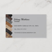 Granite Countertops Parco Tassino Visitenkarte (Rückseite)