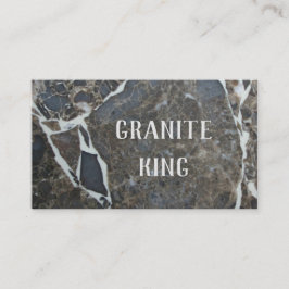 GRANITE GESCHÄFTSKARTE VISITENKARTE