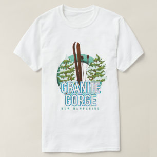Granite Gorge New Hampshire Skigebiet T-Shirt