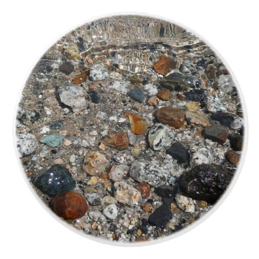 Granite Kies auf Tenaya Lake bei Yosemite Keramikknauf (Vorderseite)