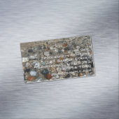 Granite Kies auf Tenaya Lake bei Yosemite Magnetische Visitenkarte (Beispiel)