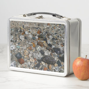 Granite Kies auf Tenaya Lake bei Yosemite Metall Brotdose