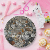 Granite Kies auf Tenaya Lake bei Yosemite Pappteller (Party)