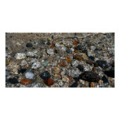 Granite Kies auf Tenaya Lake bei Yosemite Poster (Vorderseite)