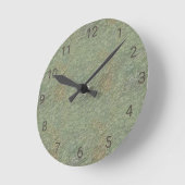 Granite Luster Runde Wanduhr (Winkel)