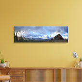 Granite Park Chalet - Glacier National Park Leinwanddruck (Insitu (Wohnzimmer))