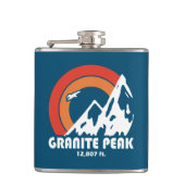 Granite Peak Montana Flachmann (Vorderseite)