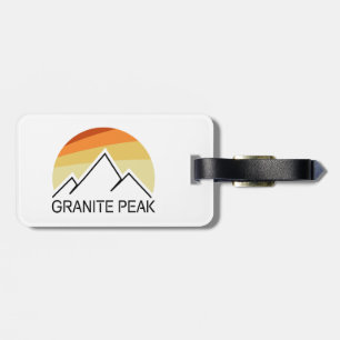 Granite Peak Montana Retro Gepäckanhänger