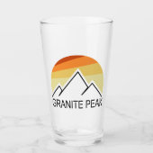 Granite Peak Montana Retro Glas (Vorderseite)