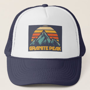 Granite Peak Montana Retro Türkis Truckerkappe