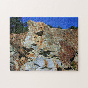 Granite Rock Cliff Wall Nature Puzzle