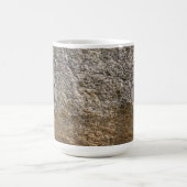 Granite Rockface Initial Coffee Tasse Sie anpassen (Mittel)