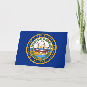 Granite Stater Siegel, Siegel von New Hampshire Karte