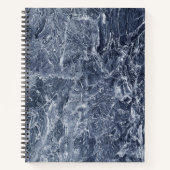 Granite Stone Muster Spiral Notebook Notizblock (Vorderseite)
