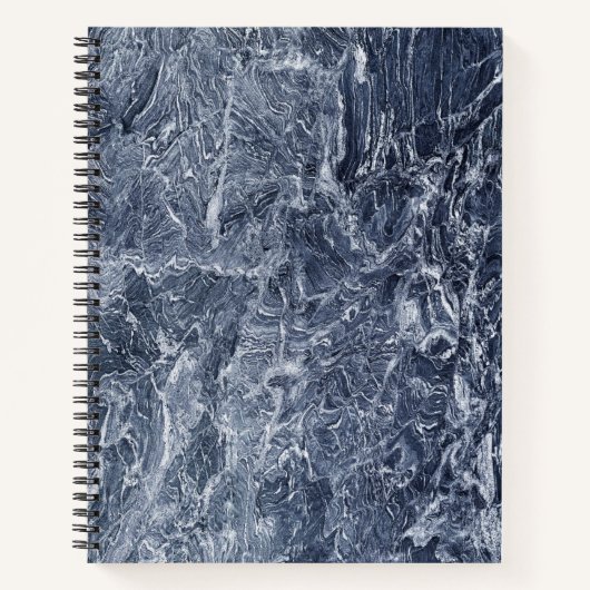 Granite Stone Muster Spiral Notebook Notizblock (Vorderseite)