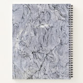 Granite Stone Muster Spiral Notebook Notizblock (Rückseite)