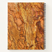 Granite Stone Muster Spiral Notebook Notizblock (Rückseite)