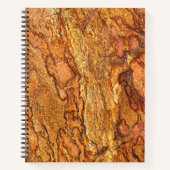 Granite Stone Muster Spiral Notebook Notizblock (Vorderseite)