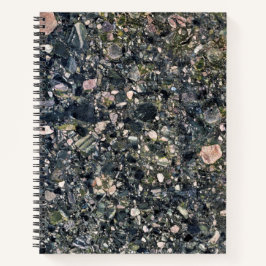 Granite Stone Muster Spiral Notebook Notizblock