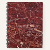 Granite Stone Muster Spiral Notebook Notizblock (Vorderseite)