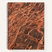 Granite Stone Muster Spiral Notebook Notizblock (Vorderseite)