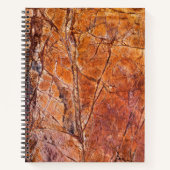 Granite Stone Muster Spiral Notebook Notizblock (Vorderseite)