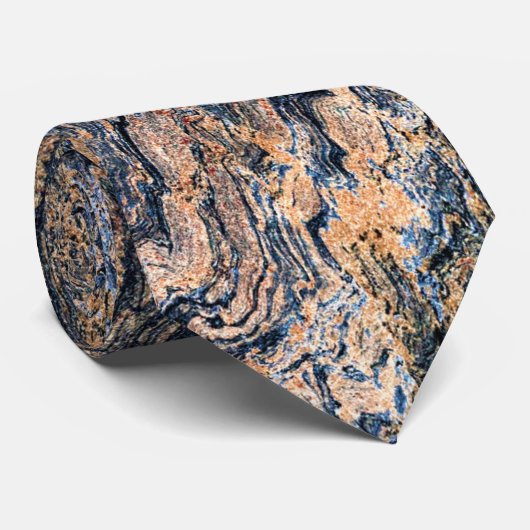 Granite Stone Pattern Krawatte (Gerollt)