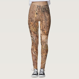 Granite Stone Pattern Leggings