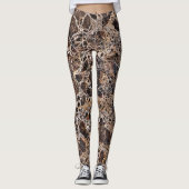 Granite Stone Pattern Leggings (Vorderseite)