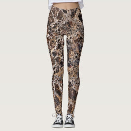 Granite Stone Pattern Leggings