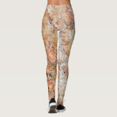 Granite Stone Pattern Leggings (Rückseite)
