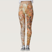 Granite Stone Pattern Leggings (Vorderseite)