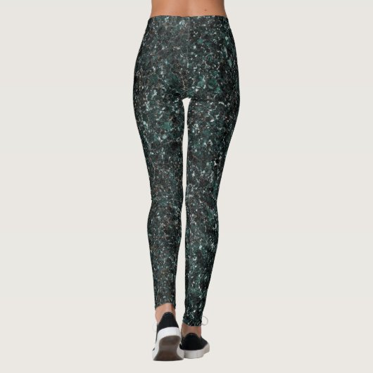 Granite Stone Pattern Leggings (Rückseite)