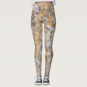 Granite Stone Pattern Leggings (Vorderseite)