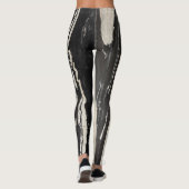 Granite Stone Pattern Leggings (Rückseite)