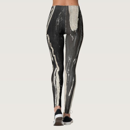 Granite Stone Pattern Leggings (Rückseite)
